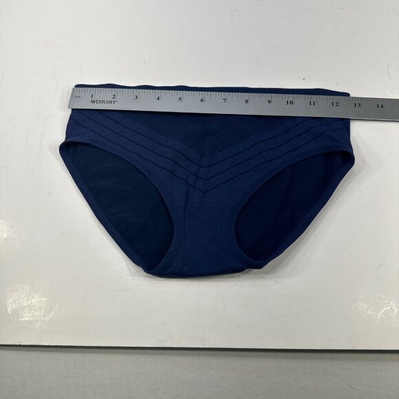Daisy Fuentes Women's Size Medium Panty Brief Hi Cut Blue New Without Tags - Picture 4 of 6